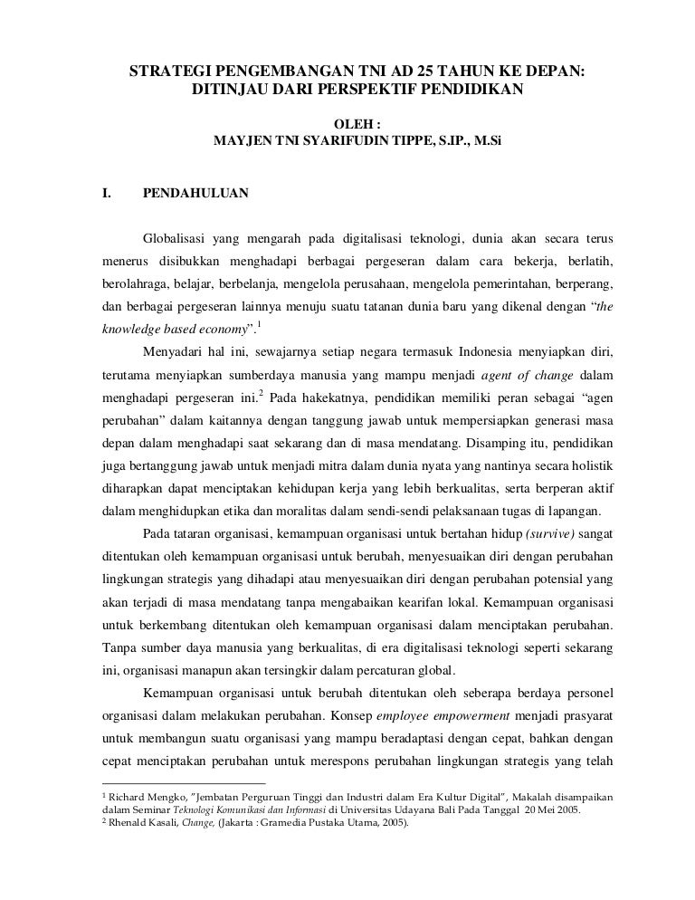 essay transformasi tni essay transformasi tni